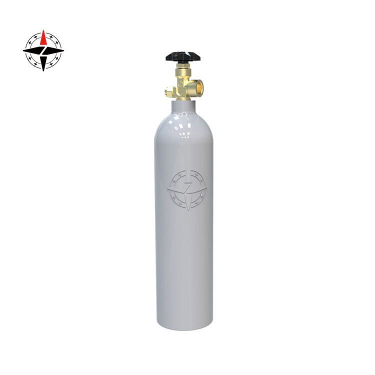 China 2.5LB Aluminum CO2 Gas Cylinder Suppliers Manufacturers Factory