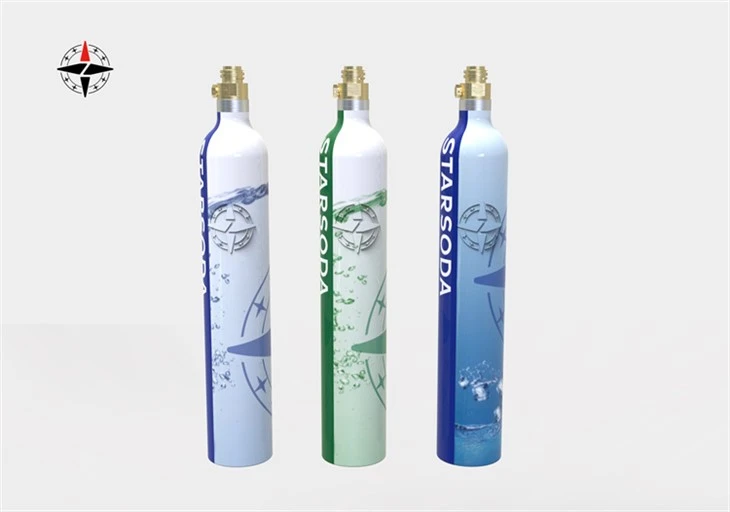 Aluminum CO2 Cylinder for beverage equipment