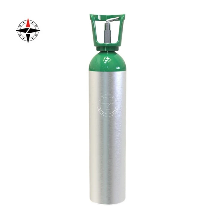DOT4.55L Aluminium Oxygen Gas Cylinder